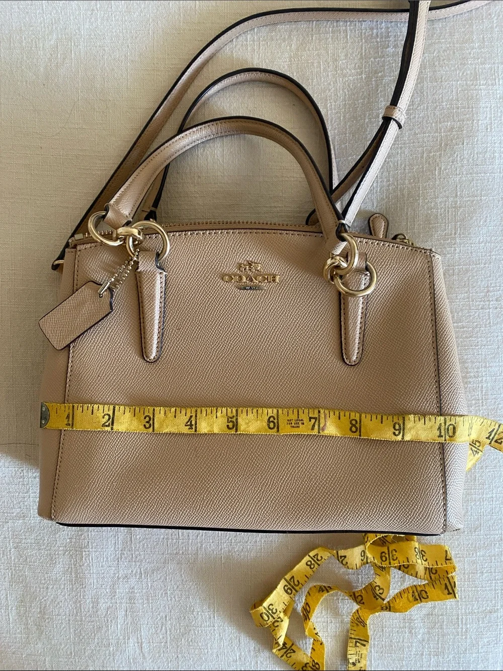 Coach Leather Mini Christie Carryall